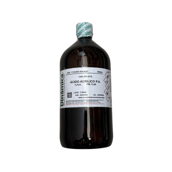 ACIDO ACRILICO P.A  DE 1000ML DINAMICA
