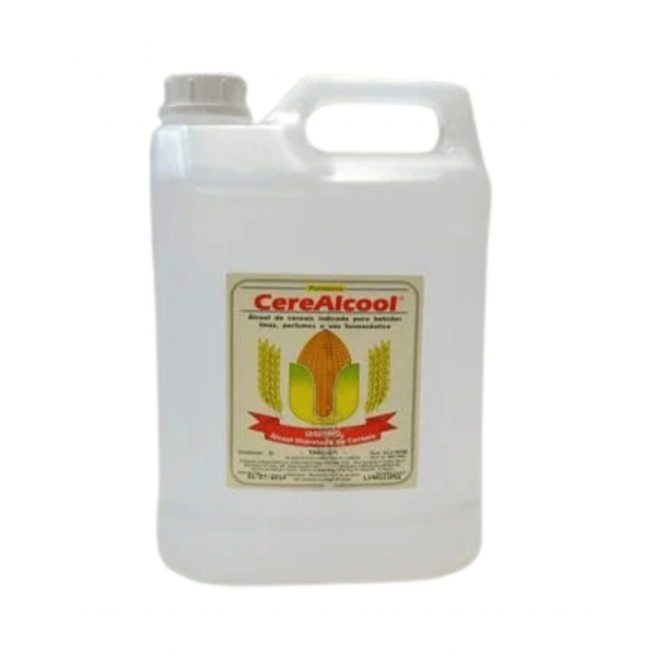 ALCOOL DE CEREAIS - CEREALCOOL - 94,0 INPM 5L