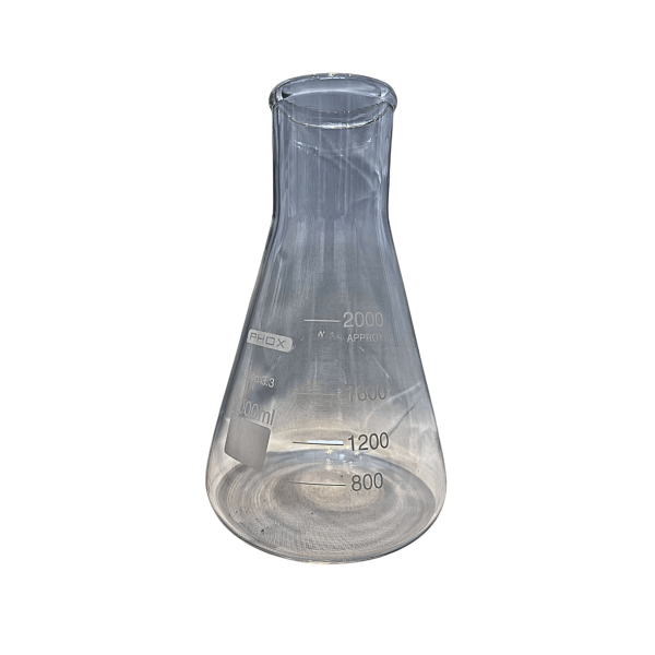 ERLENMEYER GRAD B ESTREITA 2000ML - PHOX