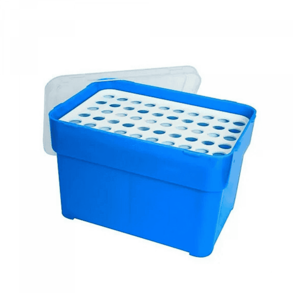 RACK VAZIO EM PP PARA PONTEIRAS EPPENDORF DE 1000uL