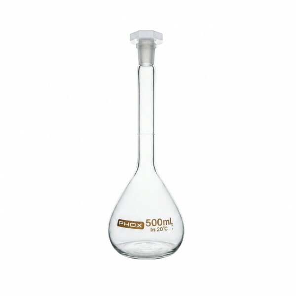 BALÃO VOLUMÉTRICO ROLHA DE POLI 500 ML - PHOX