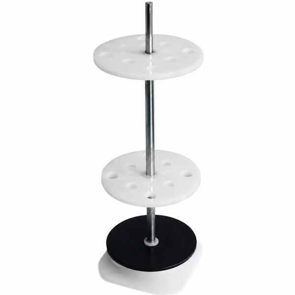 SUPORTE GIRATÓRIO DE PLÁSTICO PARA 12 PIPETAS SUPORTE GIRATÓRIO DE PLÁSTICO PARA 12 PIPETAS
