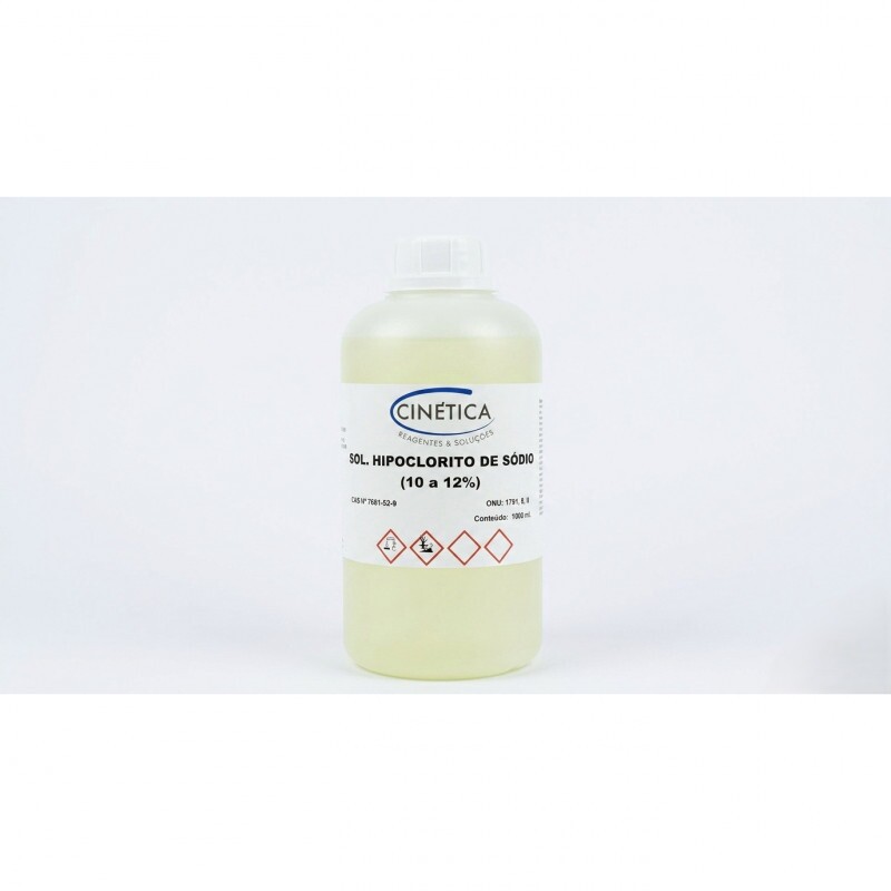 HIPOCLORITO DE SODIO 10 A 12% - 1 LITRO - CINETICA