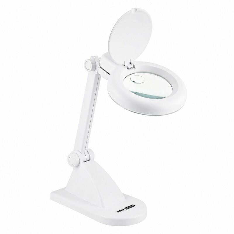 LUPA MESA LED BIVOLT 3D 12D HL 200 - SOLVER