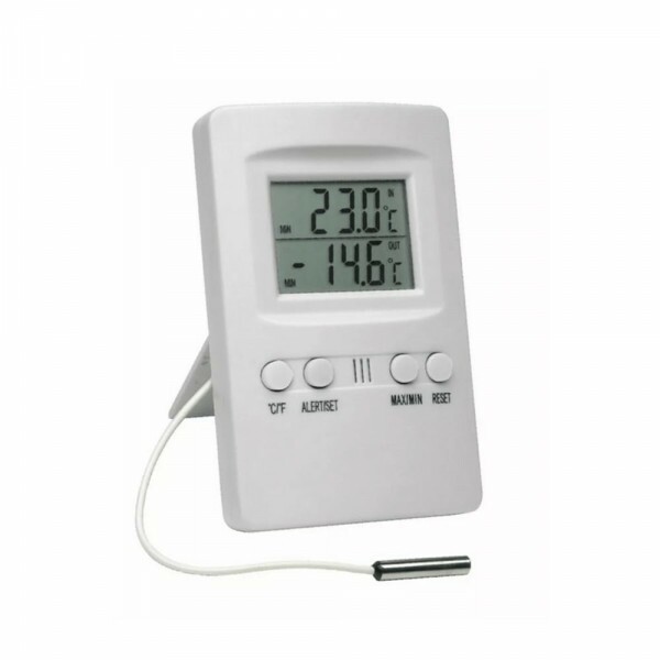 TERMOHIGROMETRO DIGITAL INCOTERM - FAIXA INT. 0 - 50 C - EXT - 50 - 70C - UMD 15 A 95% - MOD 7666