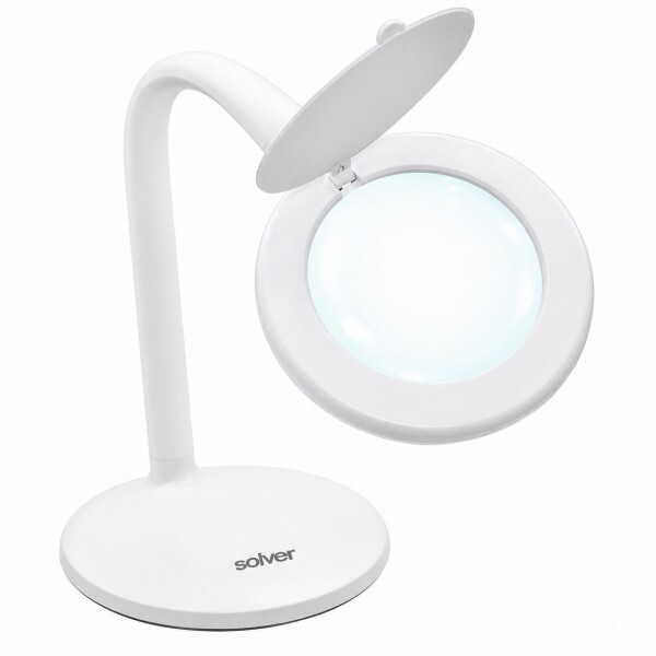 LUPA DE MESA HL-210 LED 5D TOUCH BIVOLT - SOLVER LUPA DE MESA HL-210 LED 5D TOUCH BIVOLT - SOLVER