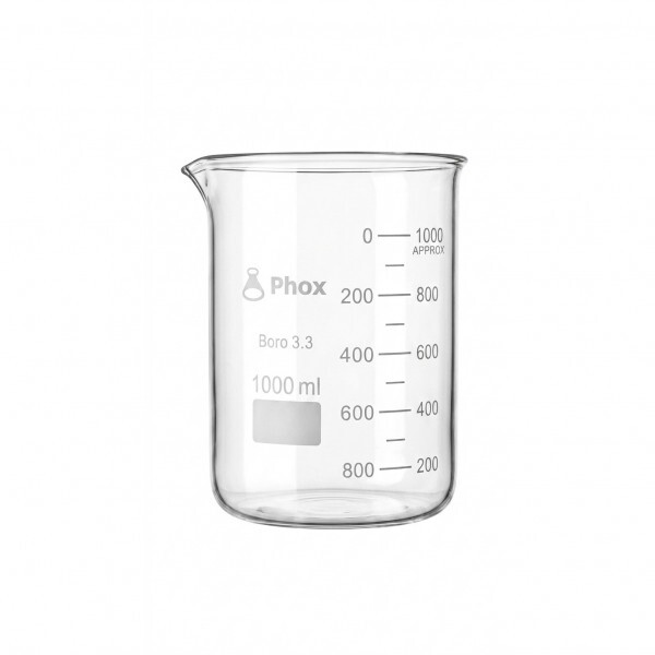 COPO BECKER F BAIXA BORO GRAD 1000ML - PHOX COPO BECKER F BAIXA BORO GRAD 1000ML - PHOX