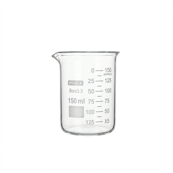 COPO BECKER F BAIXA BORO GRAD. 150ML - PHOX COPO BECKER F BAIXA BORO GRAD. 150ML - PHOX