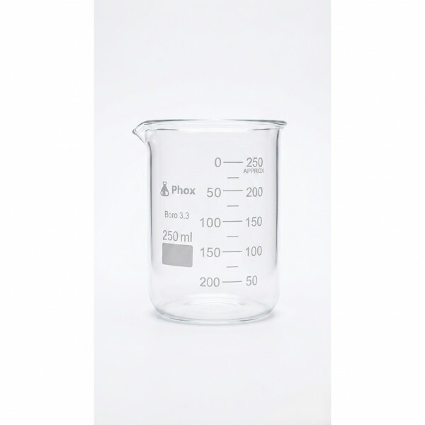 COPO BECKER F BAIXA BORO GRAD. 250ML - PHOX COPO BECKER F BAIXA BORO GRAD. 250ML - PHOX