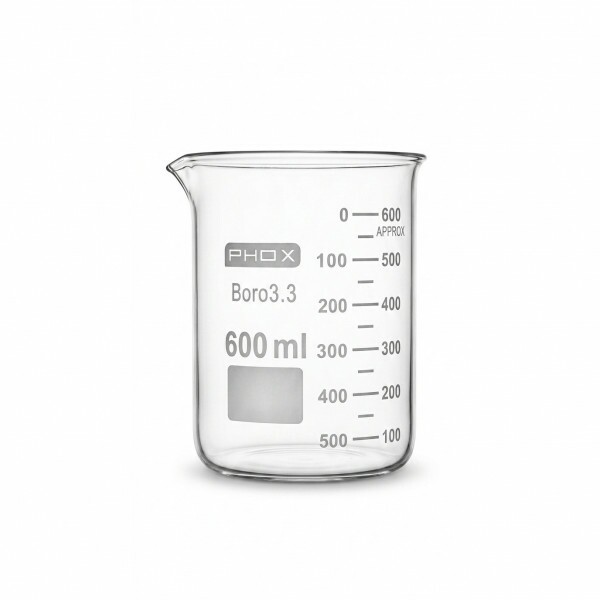 COPO BECKER F BAIXA BORO GRAD. 600ML - PHOX COPO BECKER F BAIXA BORO GRAD. 600ML - PHOX