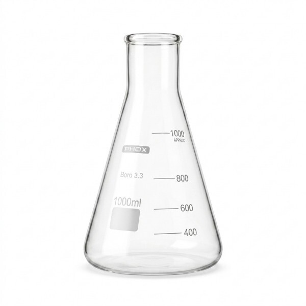 ERLENMEYER GRAD B ESTREITA 1000ML - PHOX ERLENMEYER GRAD B ESTREITA 1000ML - PHOX