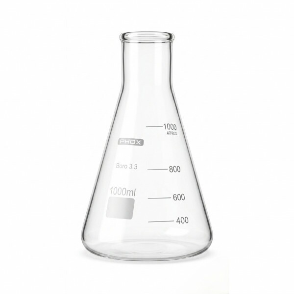 ERLENMEYER GRAD B ESTREITA 1000ML - PHOX ERLENMEYER GRAD B ESTREITA 1000ML - PHOX