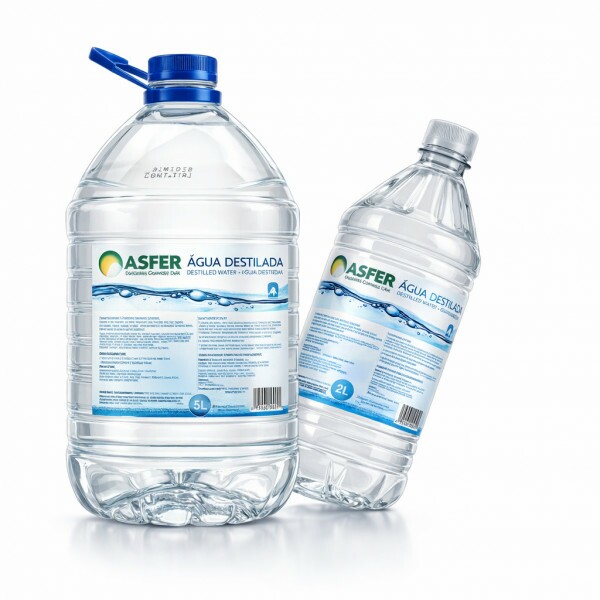 AGUA DESTILADA 5 L ASFER AGUA DESTILADA 5 L ASFER