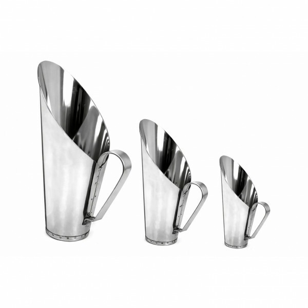 CONCHA EM ACO INOX, CAPACIDADE 1 KG