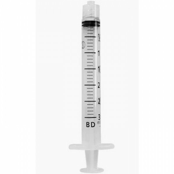 SERINGA HIPODERMICA 3ML LS S/AG. SERINGA HIPODERMICA 3ML LS S/AG.