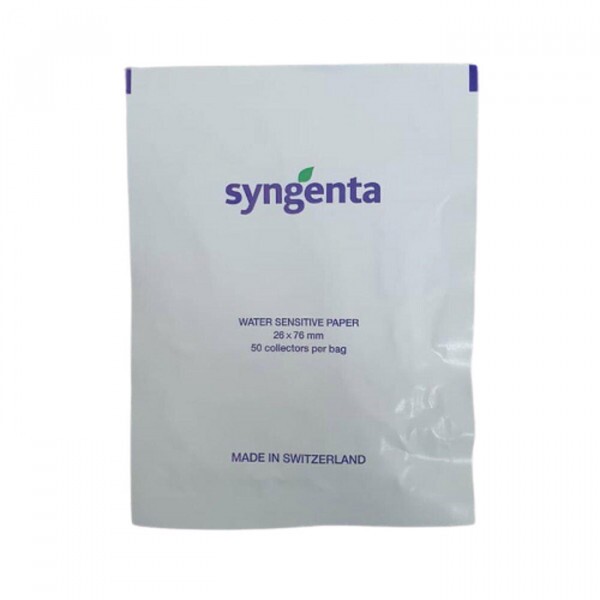 PAPEL HIDROSSENSIVEL A AGUA 76 X 26MM 50UN - SYNGENTA