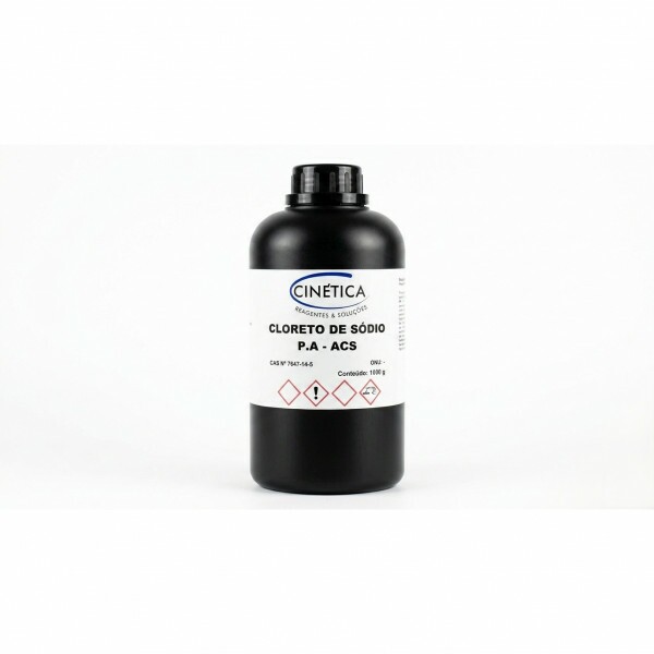 CLORETO DE SODIO P.A ACS- 1000g - CINETICA CLORETO DE SODIO P.A ACS- 1000g - CINETICA
