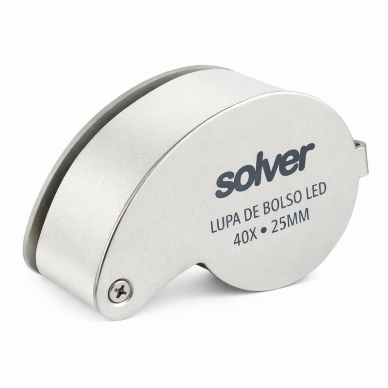 LUPA DE BOLSO LED 40X .25MM - SLD-130