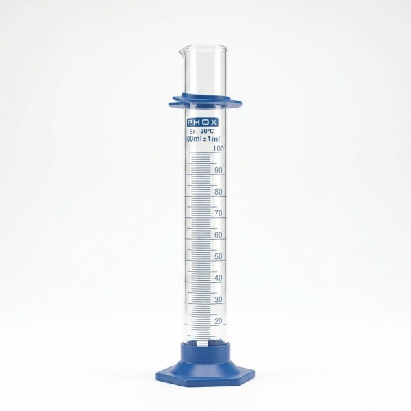 PROVETA BASE PLASTICA HEXAGONAL BORO 100ML - PHOX PROVETA BASE PLASTICA HEXAGONAL BORO 100ML - PHOX