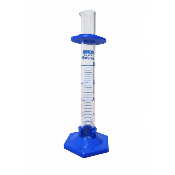 PROVETA BASE PLASTICA HEXAGONAL BORO 10ML - PHOX