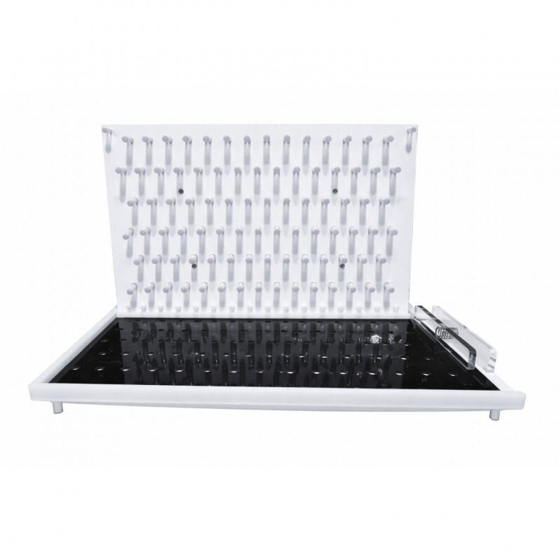 KIT PLANTADOR EM ACRILICO 10 MM 100 FUROS + FURA SOLO 100 BATOES COM GUIA E PUXADORES