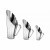 CONCHA EM ACO INOX, CAPACIDADE 2 KG