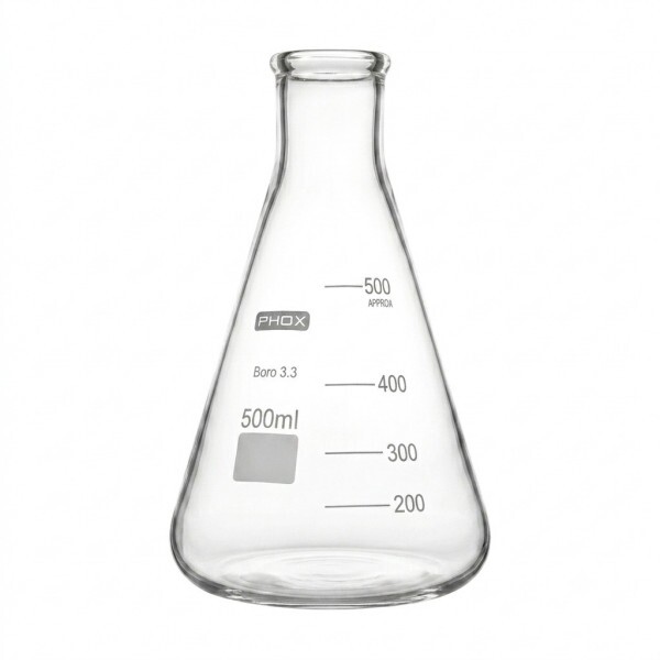 ERLENMEYER GRAD B ESTREITA 500ML - PHOX ERLENMEYER GRAD B ESTREITA 500ML - PHOX