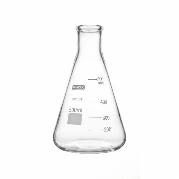 ERLENMEYER GRAD B ESTREITA 500ML - PHOX ERLENMEYER GRAD B ESTREITA 500ML - PHOX