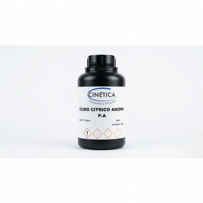 ACIDO CITRICO ANIDRO P.A 500G - CINETICA