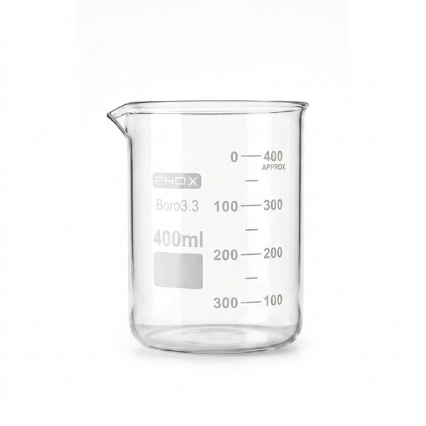 COPO BECKER F BAIXA BORO GRAD. 400ML - PHOX COPO BECKER F BAIXA BORO GRAD. 400ML - PHOX