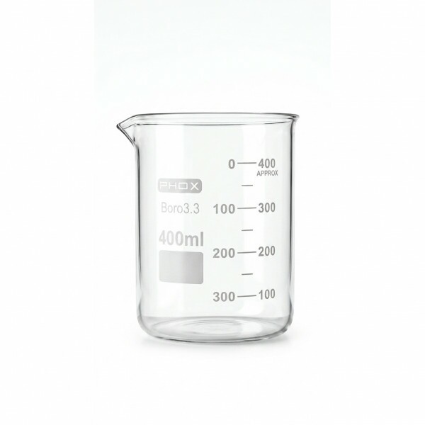 COPO BECKER F BAIXA BORO GRAD. 400ML - PHOX COPO BECKER F BAIXA BORO GRAD. 400ML - PHOX