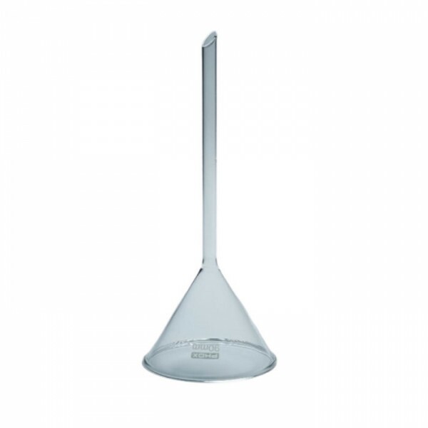 FUNIL ANALITICO LISO H LONGA BORO  50MM 18CM