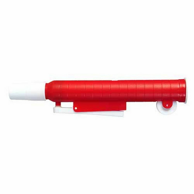 PIPETADOR DE VOLUMES MANUAL PI-PUMP. 25 ML. VERMELHO. K3-25|