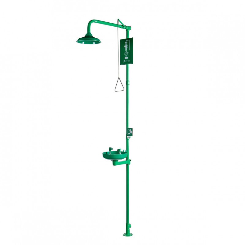 CHUVEIRO E LAVA-OLHOS DE EMERGENCIA - CL-001 KIT ABS