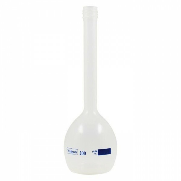 BALAO VOLUMETRICO PP 250ML GRAD- NALGON REF. 3800