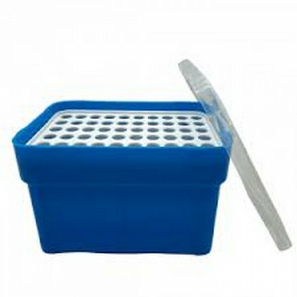 RACK VAZIO EM PP PARA PONTEIRAS EPPENDORF DE 1000uL