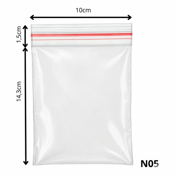 ZIP LOCK N5 100 UNIDADES - TALGE