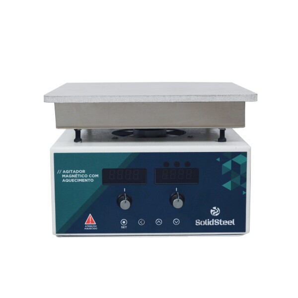 AGITADOR MAGNETICO DIGITAL SSAGDa - SOLIDSTEEL AGITADOR MAGNETICO DIGITAL SSAGDa - SOLIDSTEEL