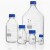 FRASCO REAG GRAD. C/ TAMPA DE ROSCA AZUL E DISP. ANTI GOTAS   100 ML