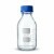 FRASCO REAG GRAD. C/ TAMPA DE ROSCA AZUL E DISP. ANTI GOTAS   500 ML
