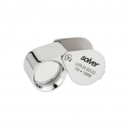 LUPA DE BOLSO (10 X 18MM) - SLD-110 - SOLVER