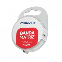 BANDA MATRIZ DE INOX 0,05X7MM 50CM