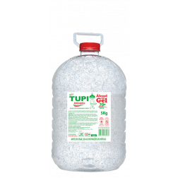 DESINF. ANTISSEPTICO TUPI - ALCOOL GEL 70 INPM PET 5 KG 