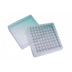 CRIOBOX COM TAMPA DESTACAVEL P/ 100 TUBOS 
