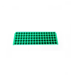 RACK P/ 80 MICROTUBOS - VERDE - K30-005|