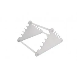 SUPORTE PP HORIZONTAL P/ 10 PIPETAS 